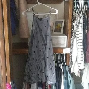 Halter Top Star and Striped Dress